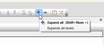 Expand All button